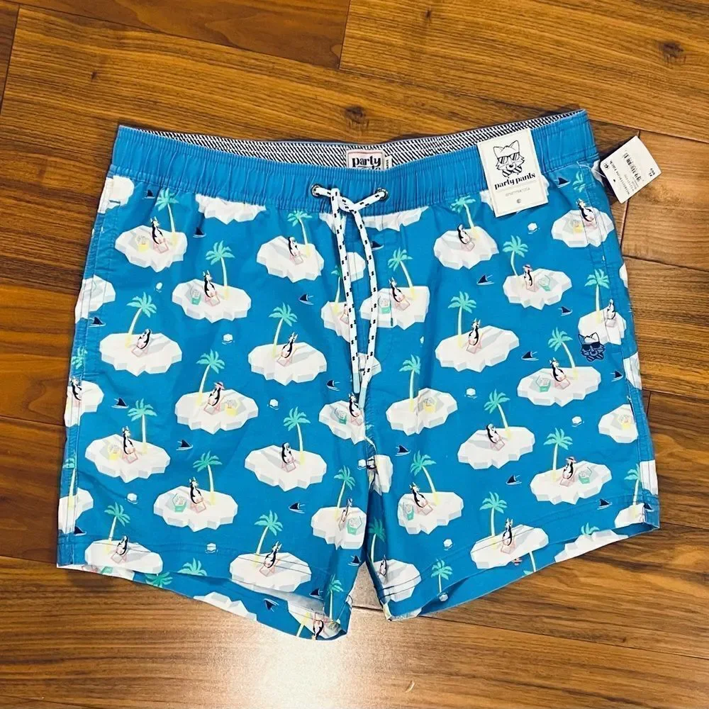 Party Pants Penguin Cold Chillin Size XL NWT